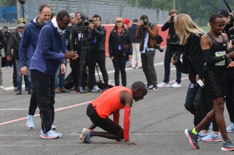 Marathonläufer Eliud Kipchoge