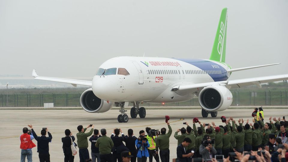 Neues Flugzeug: Comac C919: Mit diesem Jet will China Airbus und Boeing angreifen
