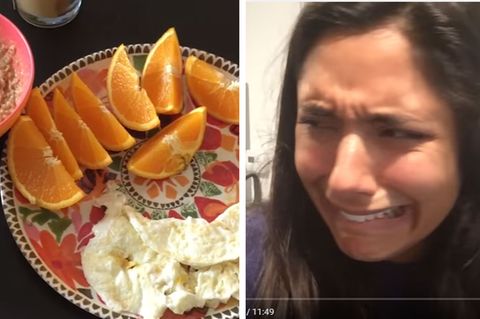 Die Youtuberin Candace Lowry und Michelle Khare haben die Diät der Vicotria-Secret-Models ausprobiert - und sind entsetzt.
