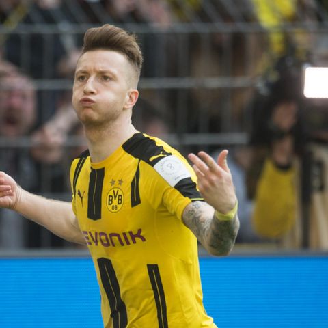 Marco Reus jubelt über sein 1:0 für den BVB gegen Hoffenheim
