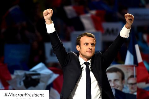 Emmanuel Macron ist Präsident von Frankreich