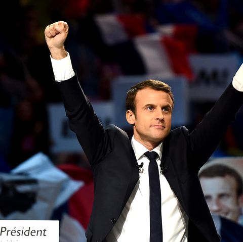 Emmanuel Macron ist Präsident von Frankreich