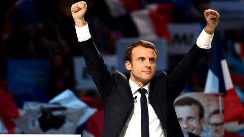 Emmanuel Macron ist Präsident von Frankreich