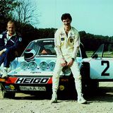 Dieter Röscheisen (rechts) und sein Beifahrer Klaus Hesse