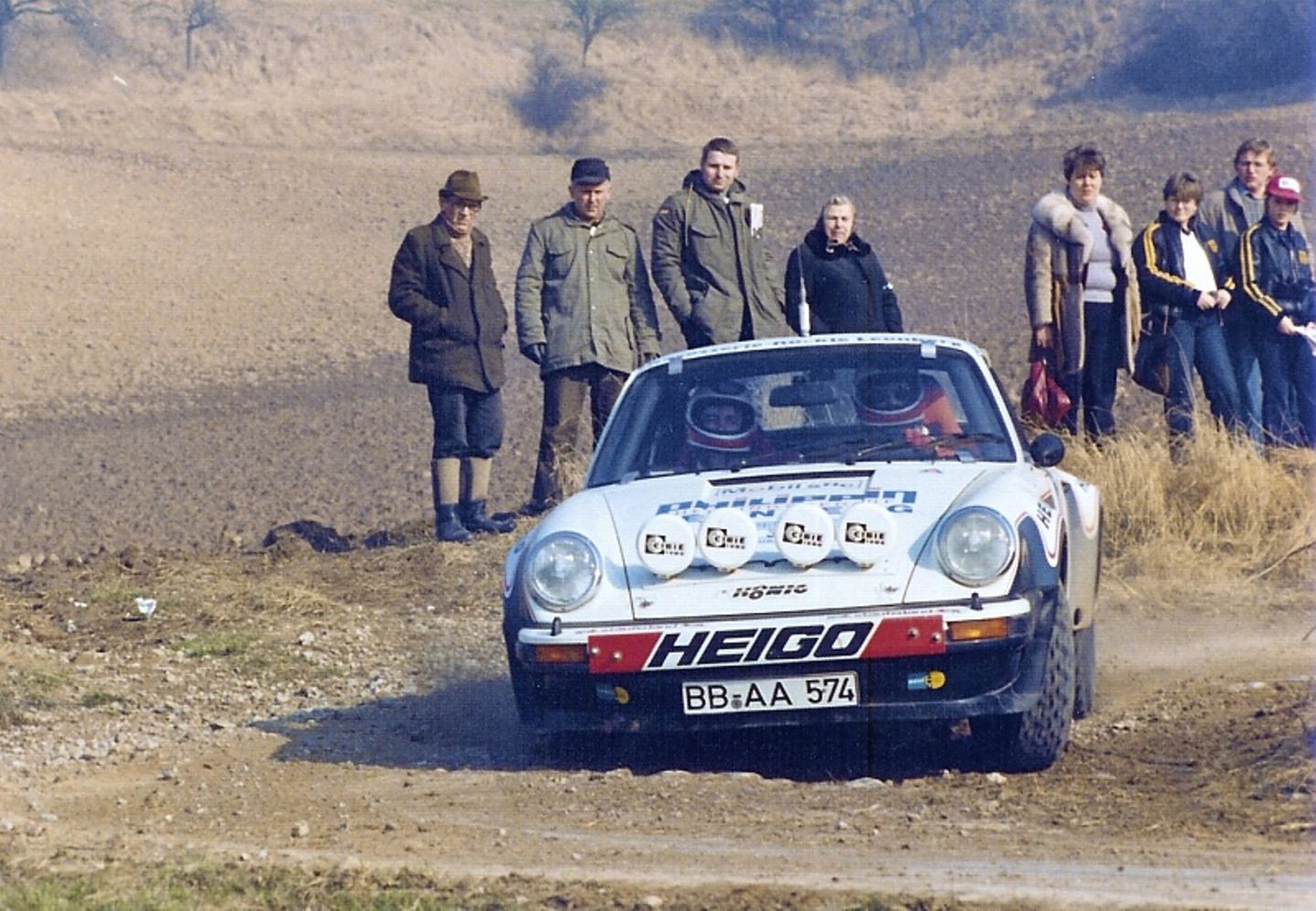 Voller Einsatz bei den Rallyes