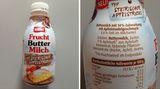 Was ist denn eine Buttermilch "Typ Steirischer Apfelstrudel"? Die Zutatenliste zeigt: 5 Prozent Apfelsaft und etwas Aroma sollen die Steiermark in die Milch bringen. Auf typische Apfelstrudel-Bestandteile wie Rosinen oder Zimt verzichten die Macher lieber.
