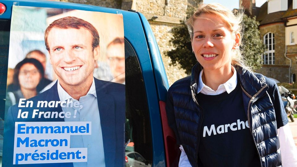 Tiphaine Auzière und Emmanuel Macron Tiphaine Auzière schwärmt von ihrem Stiefvater Emmanuel Macron
