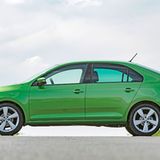 Der Skoda Rapid ist 4,48 Meter lang,...