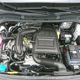 Ganz neu im Rapid: der 1,0 Liter große Dreizylinder-Benzinmotor.