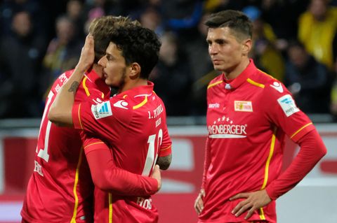 Enttäuschung bei den Union-Spielern