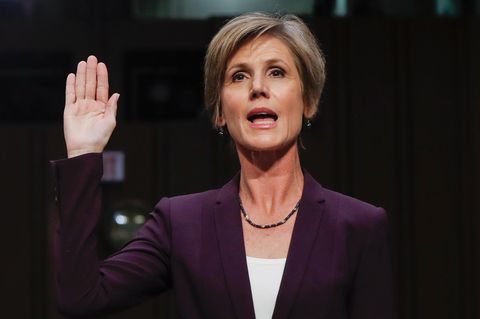 Sally Yates hat das Weiße Haus nach eigenen Angaben vor Michael Flynn gewarnt