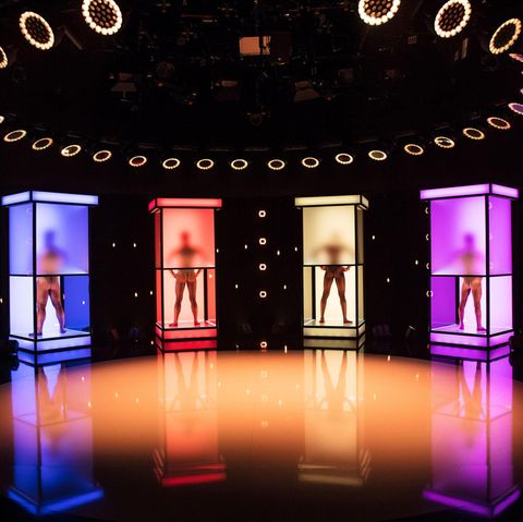 Die Kandidaten der RTL2-Show "Naked Attraction" zeigen sich nackt