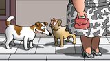 Cartoon zum Tag des Notrufs: Wo bleibt Feuerwehrmann Horst?