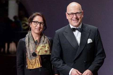 Noch-SPD-Ministerpräsident Torsten Albig mit seiner Lebensgefährtin Bärbel Boy (Archivbild)