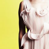 Für das Abendkleid von H & M wurden 89 PET-Flaschen wiederverwertet