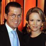 Karl-Theodor zu Guttenberg mit Ehefrau Stefanie