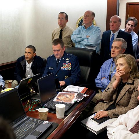 Das White House verfolgt den Bin-Laden-Einsatz