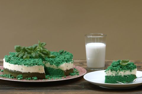 Rezept für Basilikum Kuchen