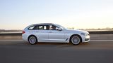 Der Geräuschpegel im BMW 520d Touring ist sehr gering