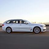 Der Geräuschpegel im BMW 520d Touring ist sehr gering