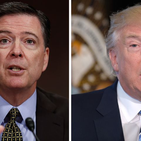 FBI-Direktor James Comey (l.) wurde von US-Präsident Donald Trump gefeuert