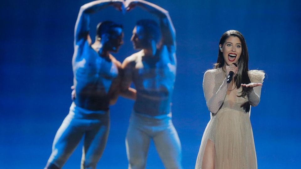 Demy beim ESC Demy beim ESC