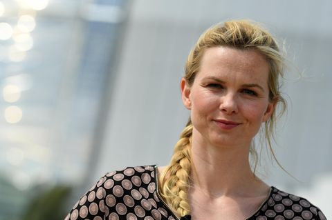 Porträt von Olympiasiegerin Britta Steffen