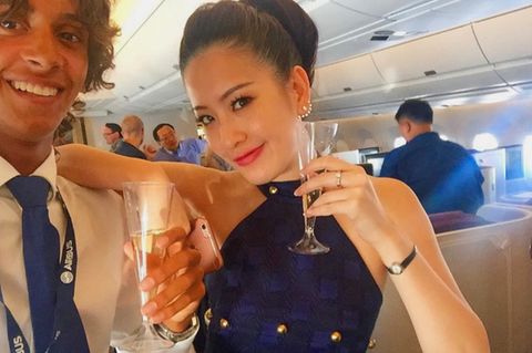 Jungfernflug eines A350 nach Thailland