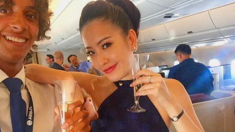 Jungfernflug eines A350 nach Thailland