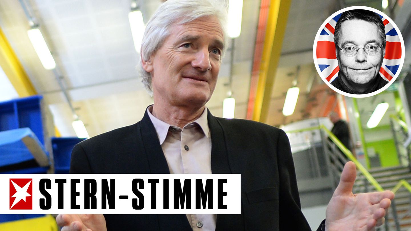 James Dyson - der reichste Staubsaugervertreter der Welt mit Logo stern-Stimme Last Call von Michael Streck