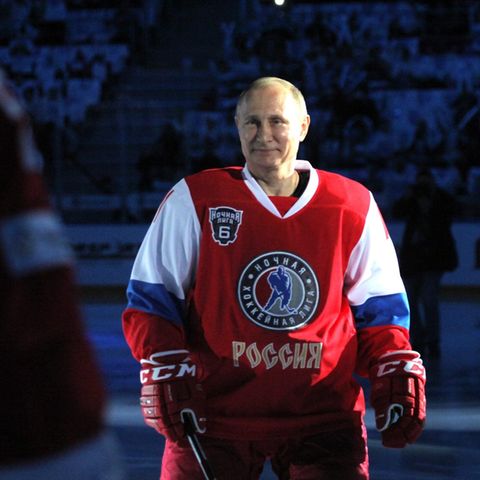 Wladimir Putin äußerte sich am Rande eines Hockeyspiels zum Fall James Comey