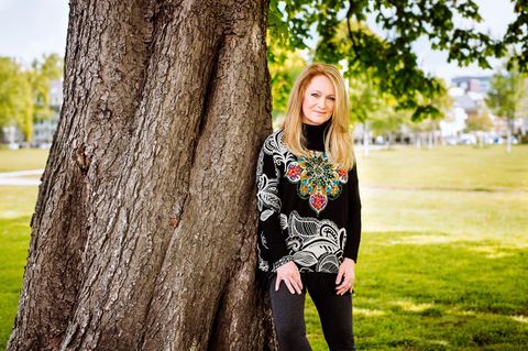 Nicole Seibert sang "Ein bisschen Frieden"