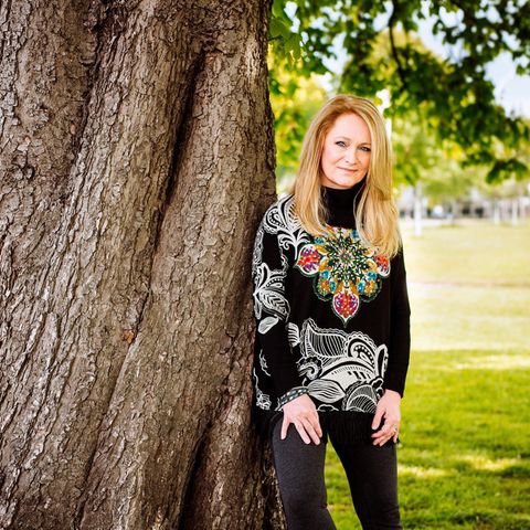 Nicole Seibert in Düsseldorf Nicole Seibert sang "Ein bisschen Frieden"