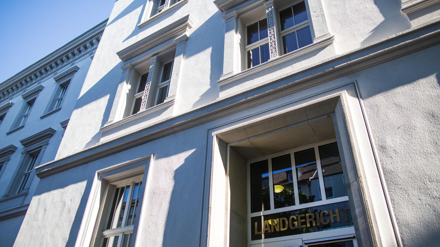 Im Landgericht Dortmund ein Mordprozess neu aufgerollt