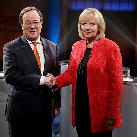 Armin Laschet hat in Umfragen mit seiner CDU Hannelore Krafts SPD vor der NRW-Wahl überholt.