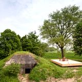 Ungewöhnliche Urlaubsunterkunft: Der Bunker mit der Außenterrasse