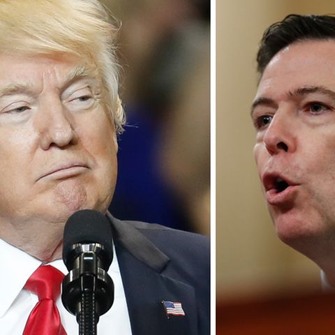 US-Präsident Donald Trump macht widersprüchliche Aussagen dazu, warum er FBI-Direktor James Comey feuerte