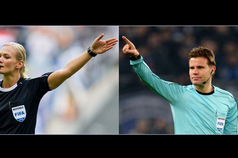 Champions League - Finals - Felix Brych - Bibiana Steinhaus