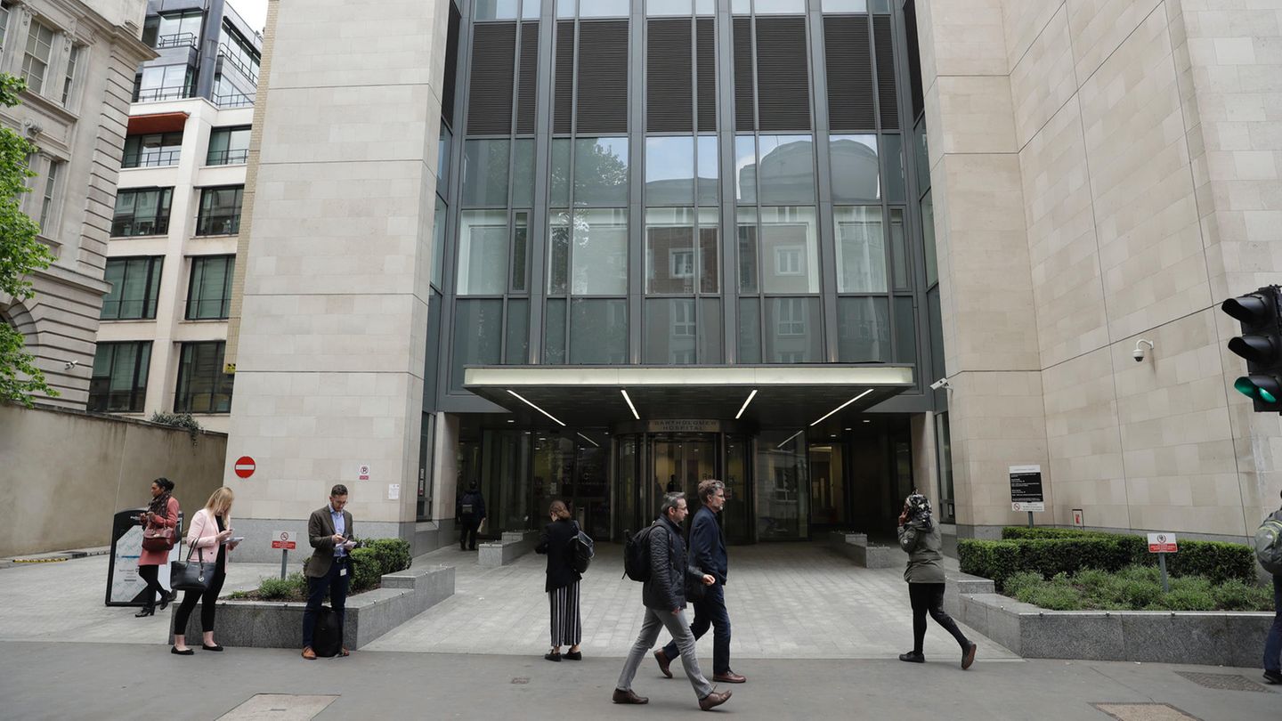Das Krankenhaus Sankt Bartholomew's in London war von dem Cyberangriff betroffen