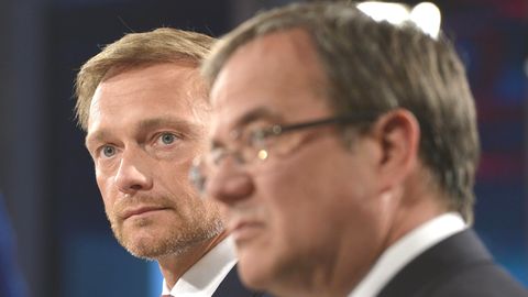 NRW-Wahl Christian Lindner Armin Laschet