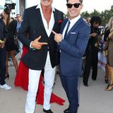 David Hasselhoff und Zac Efron