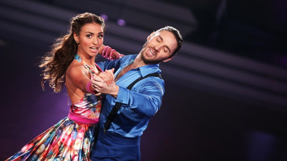 Ekaterina Leonova bei "Let's Dance" Ekaterina Leonova mit ihrem Partner Gil Ofarim bei "Let's Dance"