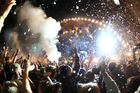 Das Roskilde Festival in Dänemark ist nicht nur wegen seines hochkarätigen Line-Ups so legendär.