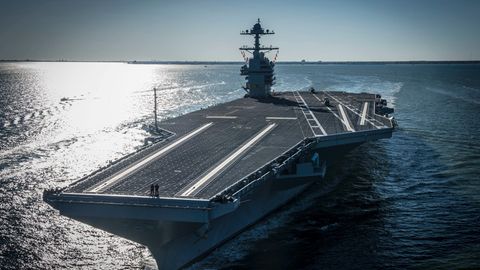 Probleme mit dem neuartigen Startsystem machen der USS Gerald R Ford zu schaffen