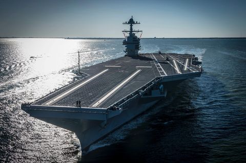 Probleme mit dem neuartigen Startsystem machen der USS Gerald R Ford zu schaffen