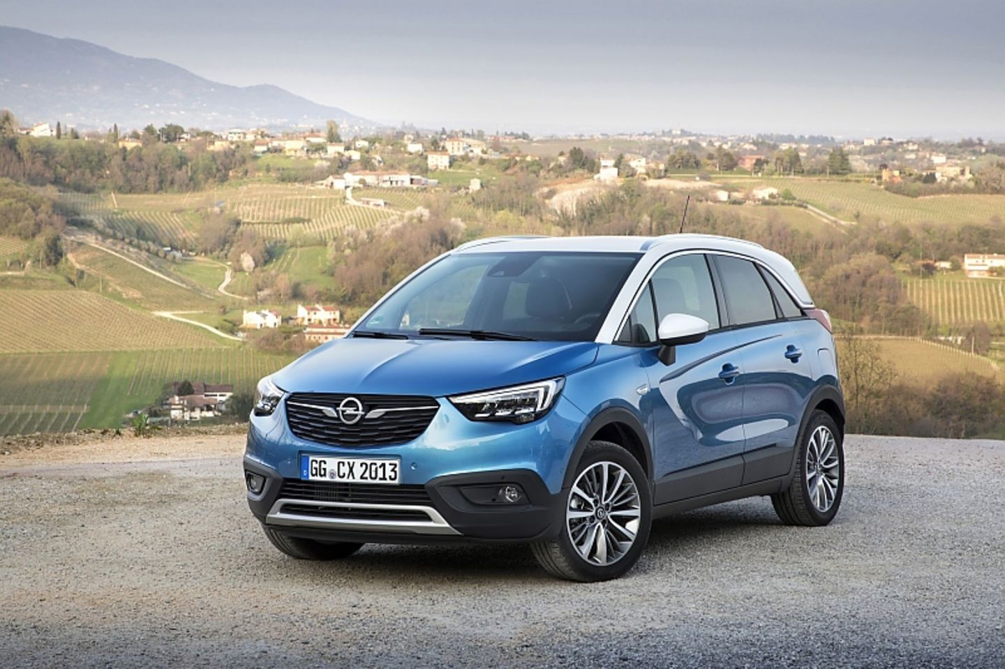 Der neue Opel Crossland X 1.2 Turbo ist 187 km/h schnell.