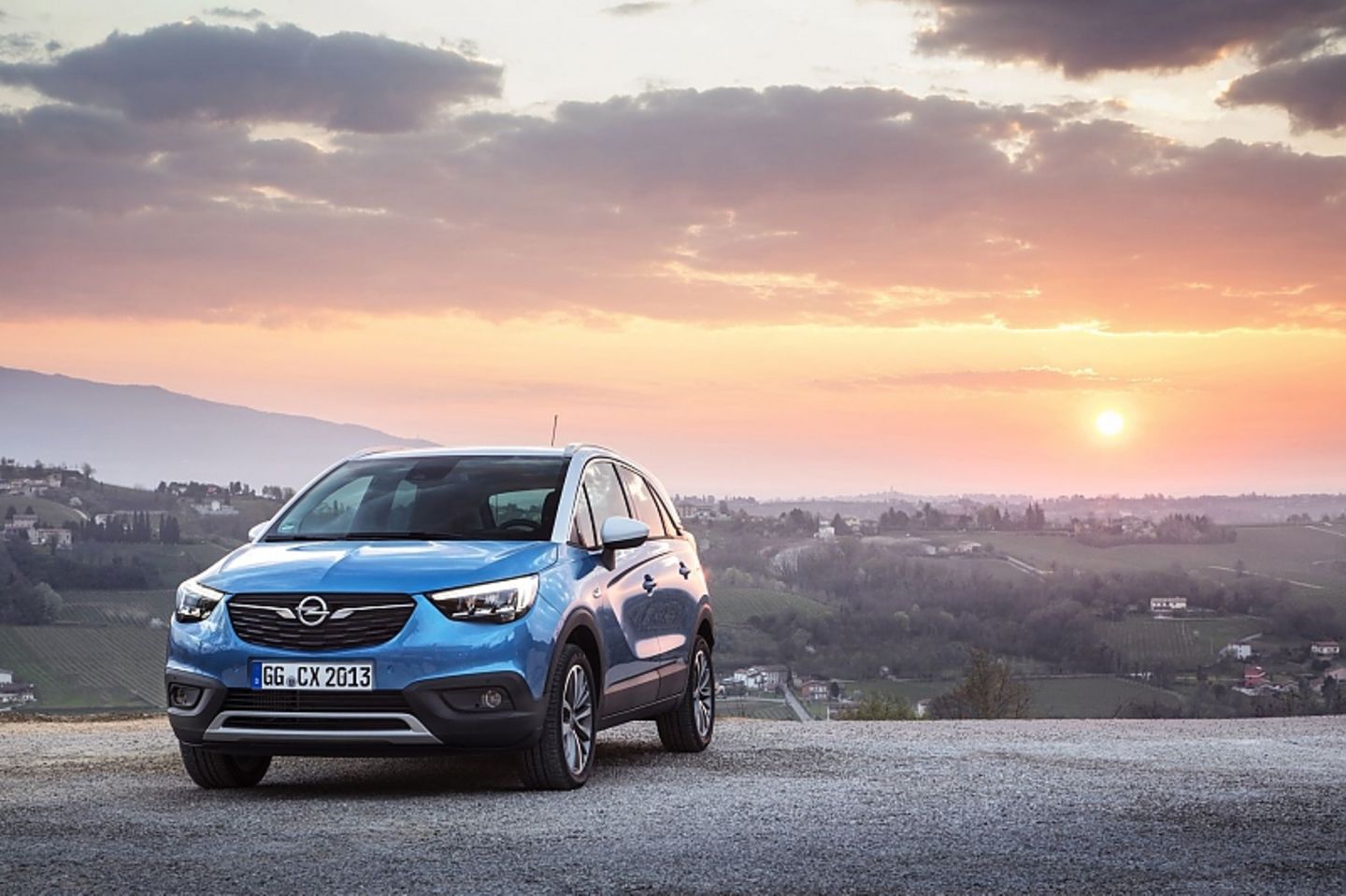 Der Opel Crossland X wiegt 1.289 Kilogramm.
