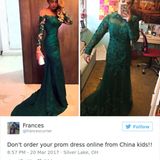 Billigmode aus dem Netz: So ruinieren Schrott-Kleider aus China den Abschlussball