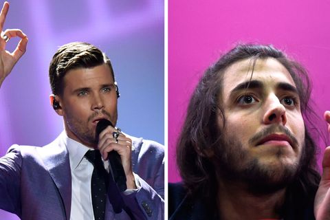 Robin Bengtsson und Salvador Sobral