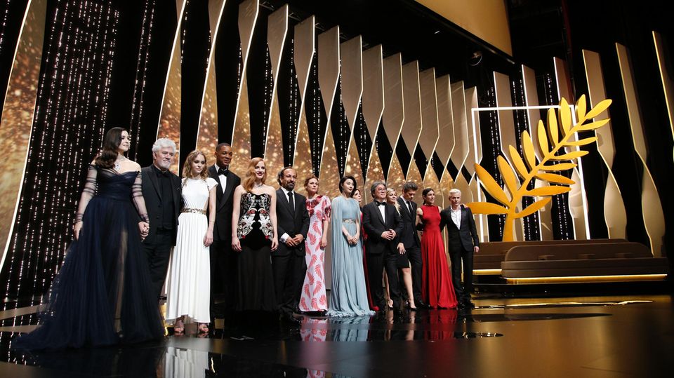 Prominente und Jury der Filmfestspiele Cannes